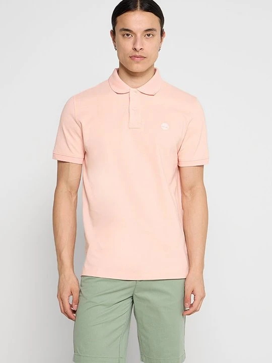 Zdjęcie produktu Koszulka polo Timberland łososiowy