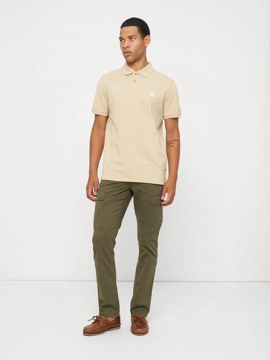 Zdjęcie produktu Koszulka polo Timberland brązowy