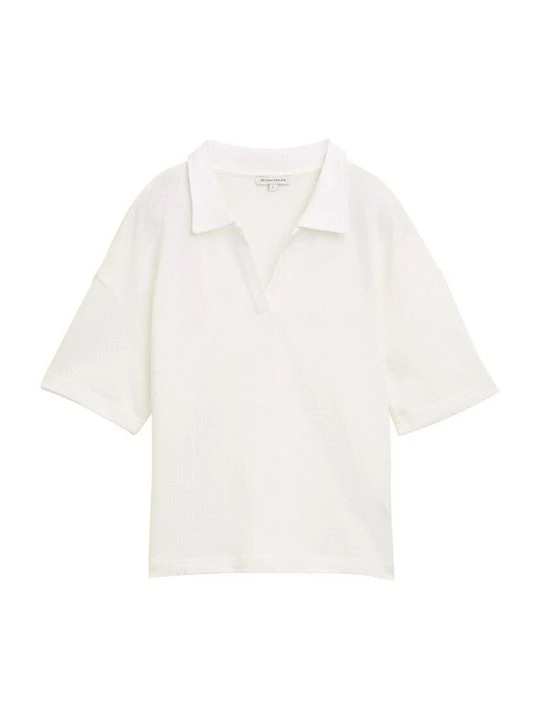 Zdjęcie produktu Koszulka polo Tom Tailor mleczny