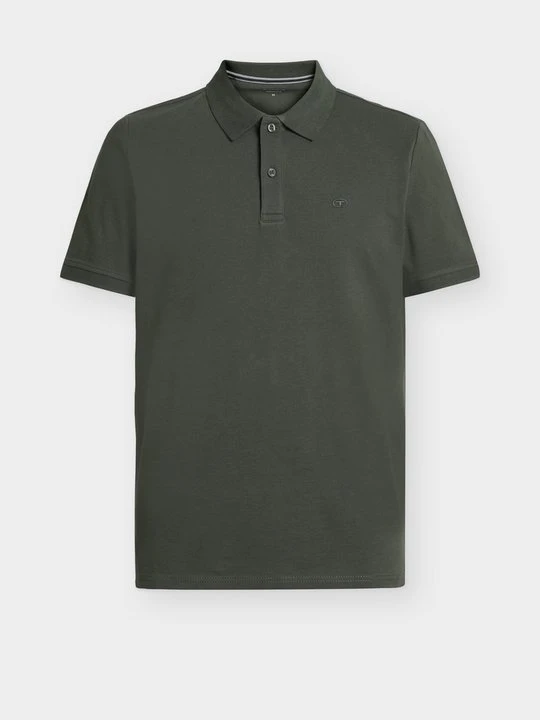 Zdjęcie produktu Koszulka polo Tom Tailor ciemnozielony