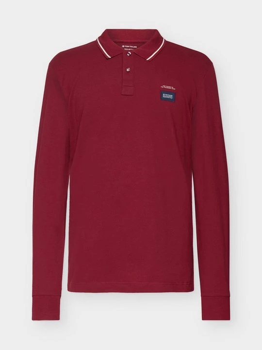 Zdjęcie produktu Koszulka polo Tom Tailor bordowy