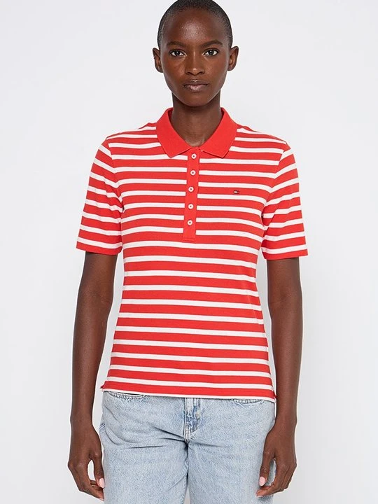 Zdjęcie produktu Koszulka polo Tommy Hilfiger czerwony