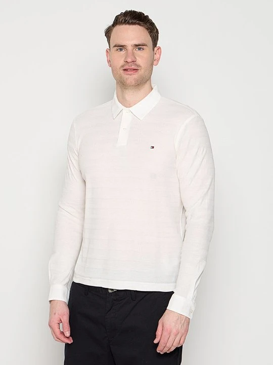 Zdjęcie produktu Koszulka polo Tommy Hilfiger mleczny