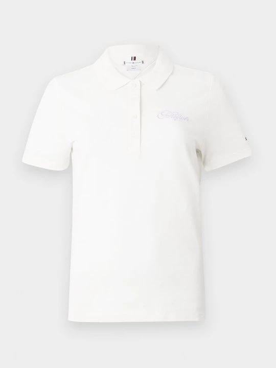 Zdjęcie produktu Koszulka polo Tommy Hilfiger mleczny