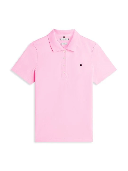 Zdjęcie produktu Koszulka polo Tommy Hilfiger jasnoróżowy