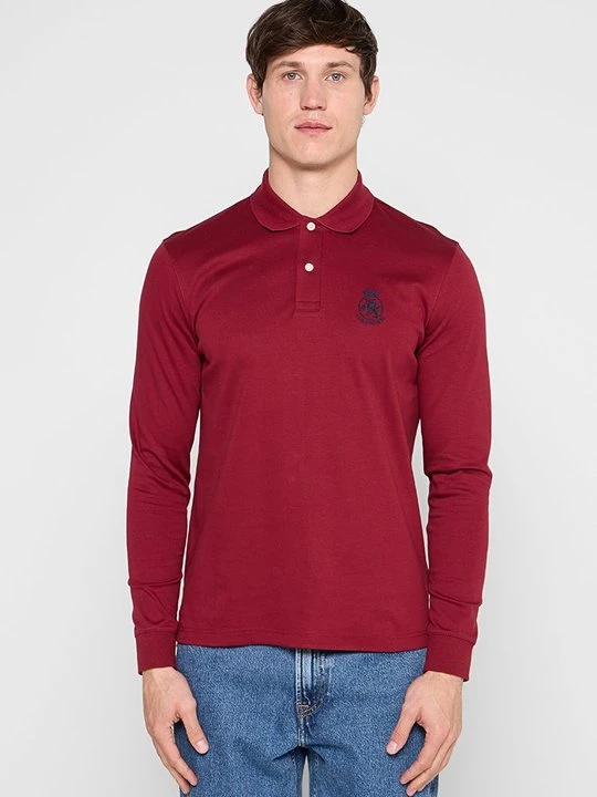 Zdjęcie produktu Bluzka z długim rękawem Tommy Hilfiger czerwony