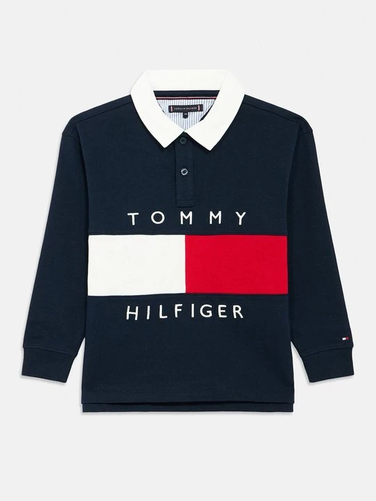 Zdjęcie produktu Koszulka polo Tommy Hilfiger granatowy