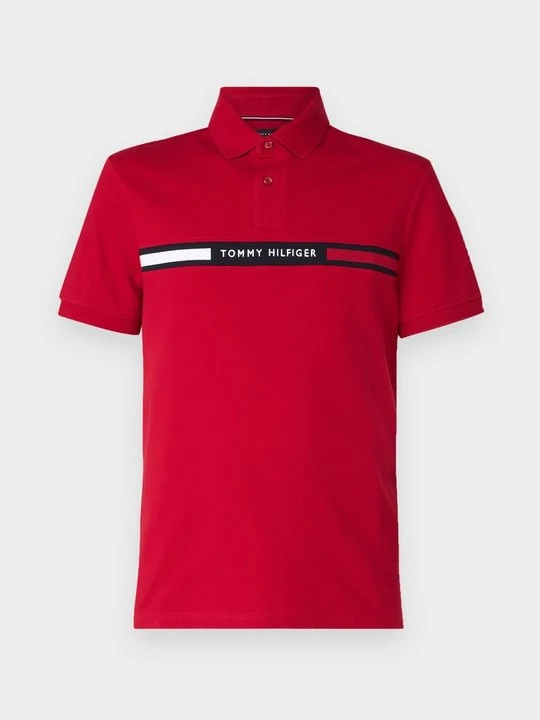 Zdjęcie produktu Koszulka polo Tommy Hilfiger czerwony