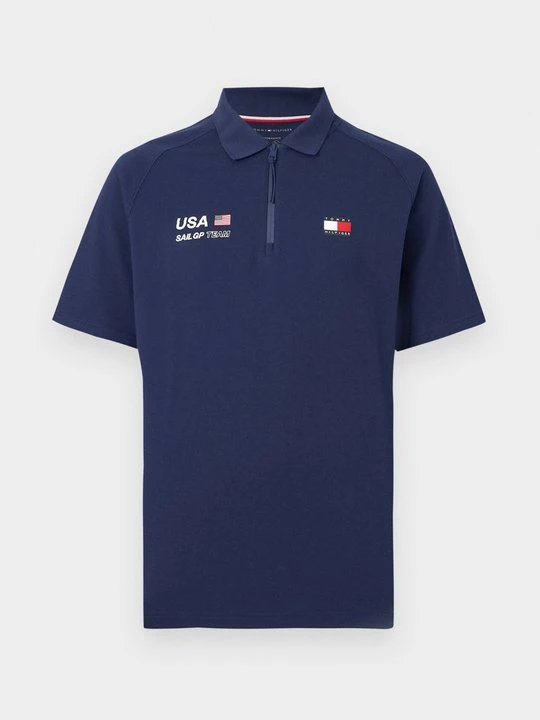 Zdjęcie produktu Koszulka polo Tommy Hilfiger granatowy