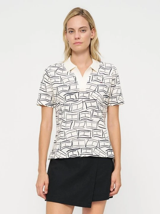 Zdjęcie produktu Koszulka polo Tommy Hilfiger beżowy