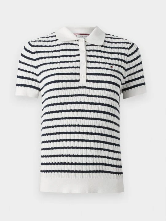Zdjęcie produktu Koszulka polo Tommy Hilfiger beżowy
