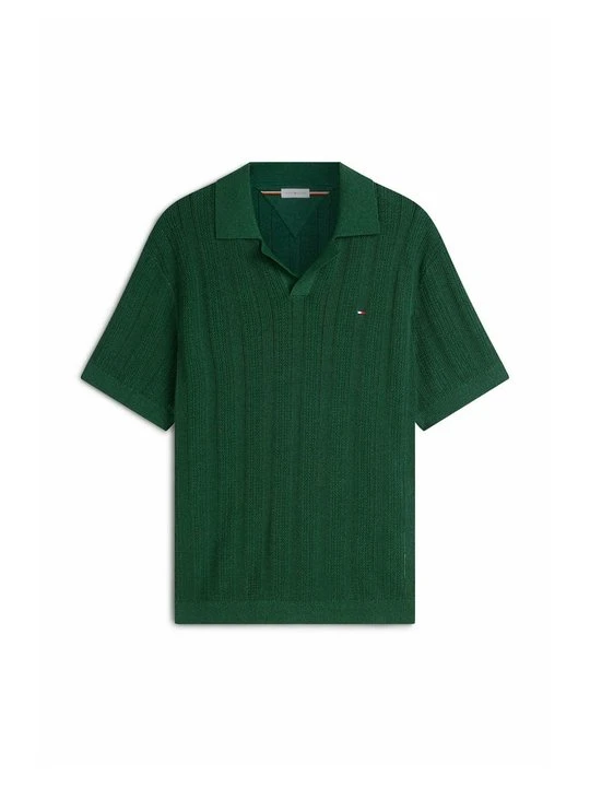 Zdjęcie produktu Koszulka polo Tommy Hilfiger ciemnozielony