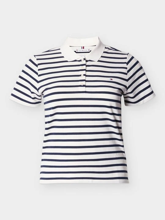 Zdjęcie produktu Koszulka polo Tommy Hilfiger mleczny