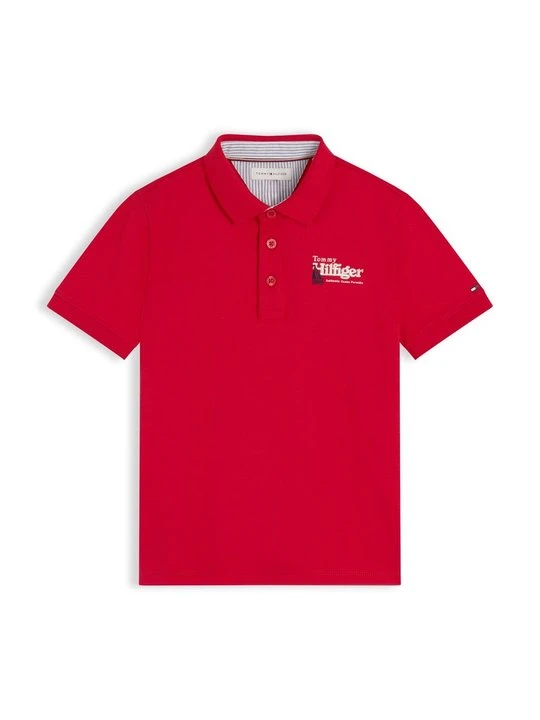 Zdjęcie produktu Koszulka polo Tommy Hilfiger czerwony