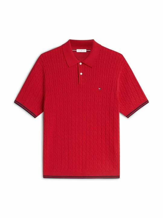 Zdjęcie produktu Koszulka polo Tommy Hilfiger czerwony