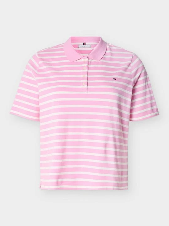 Zdjęcie produktu Koszulka polo Tommy Hilfiger jasnoróżowy