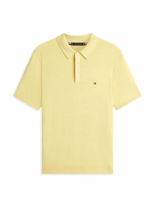 Zdjęcie produktu Koszulka polo Tommy Hilfiger jasnożółty