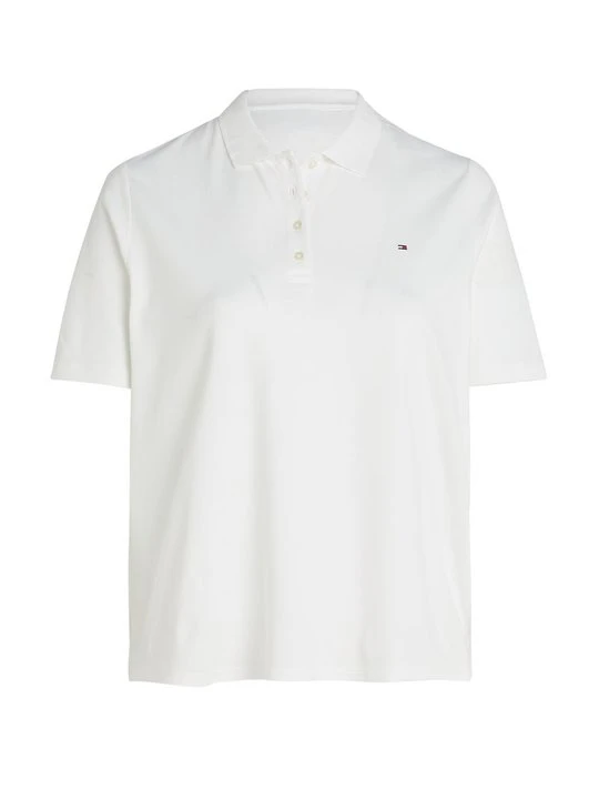 Zdjęcie produktu Koszulka polo Tommy Hilfiger mleczny