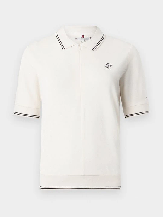 Zdjęcie produktu Koszulka polo Tommy Hilfiger mleczny