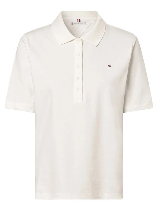 Zdjęcie produktu Koszulka polo Tommy Hilfiger mleczny