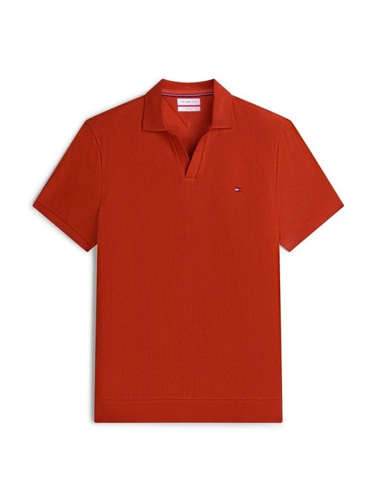 Zdjęcie produktu Koszulka polo Tommy Hilfiger ochra
