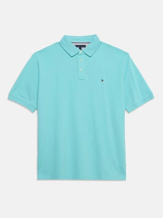 Zdjęcie produktu Koszulka polo Tommy Hilfiger turkusowy
