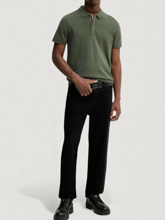 Zdjęcie produktu Koszulka polo Tommy Jeans oliwkowy