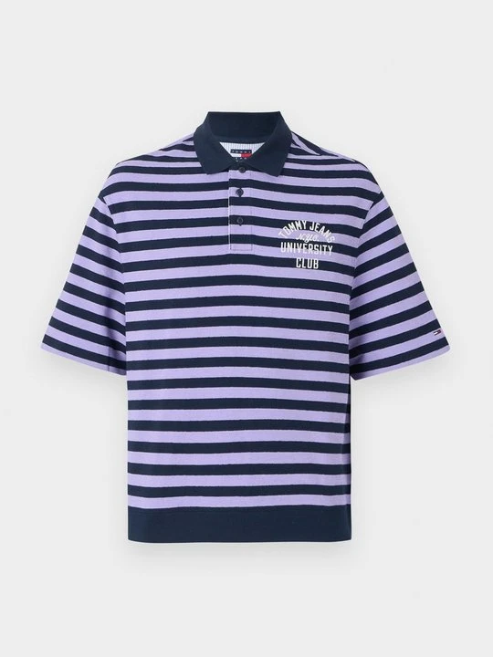 Zdjęcie produktu Koszulka polo Tommy Jeans liliowy