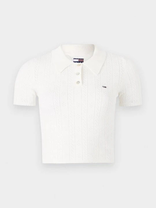 Zdjęcie produktu Koszulka polo Tommy Jeans mleczny