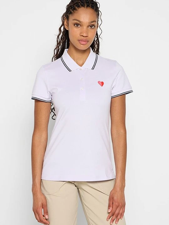 Zdjęcie produktu Koszulka polo Tory Burch fioletowy