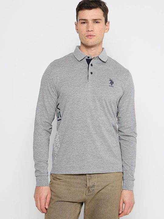 Zdjęcie produktu Koszulka polo U.S. POLO ASSN. szary