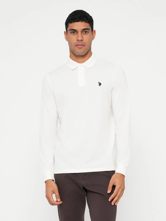 Zdjęcie produktu Koszulka polo U.S. POLO ASSN. mleczny