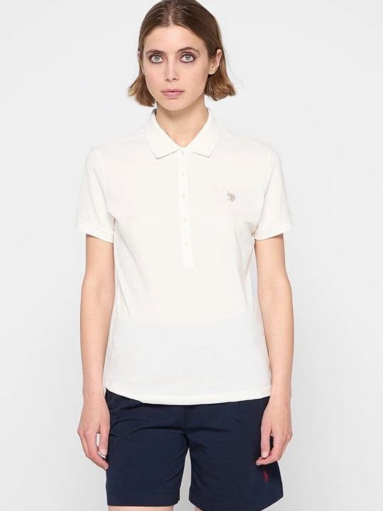 Zdjęcie produktu Koszulka polo U.S. POLO ASSN. mleczny