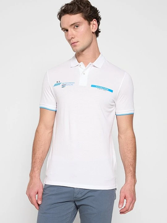 Zdjęcie produktu Koszulka polo U.S. POLO ASSN. biały