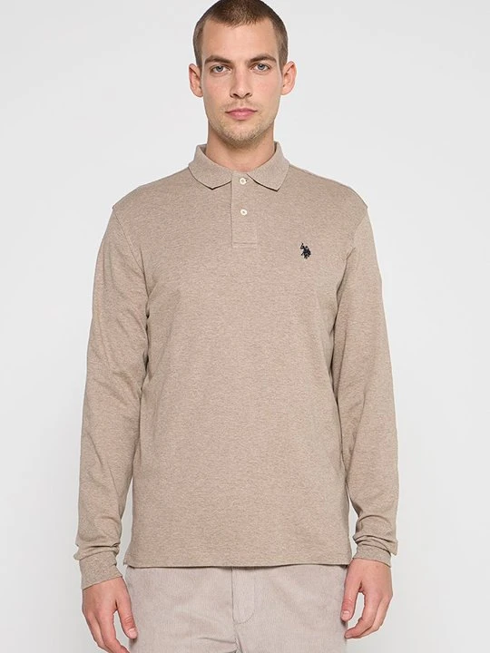 Zdjęcie produktu Koszulka polo U.S. POLO ASSN. piaskowy