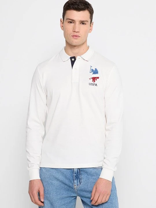 Zdjęcie produktu Koszulka polo U.S. POLO ASSN. mleczny
