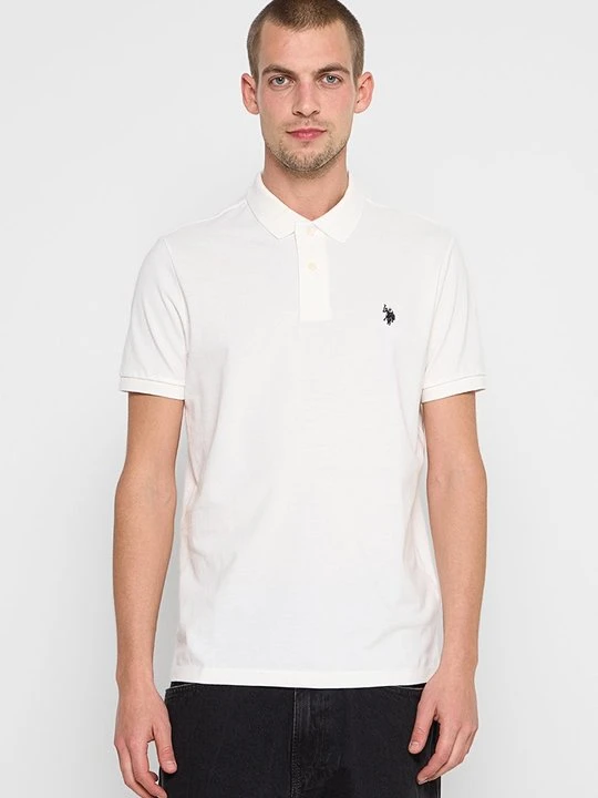Zdjęcie produktu Koszulka polo U.S. POLO ASSN. mleczny