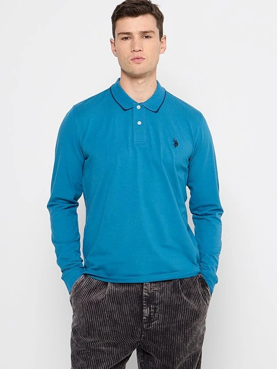 Zdjęcie produktu Koszulka polo U.S. POLO ASSN. niebieski