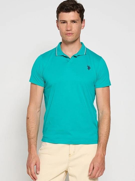 Zdjęcie produktu Koszulka polo U.S. POLO ASSN. turkusowy