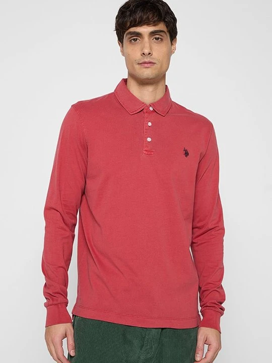 Zdjęcie produktu Koszulka polo U.S. POLO ASSN. czerwony