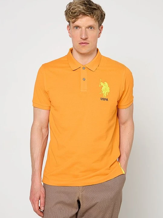 Zdjęcie produktu Koszulka polo U.S. POLO ASSN. pomarańczowy