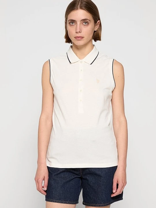 Zdjęcie produktu Koszulka polo U.S. POLO ASSN. mleczny