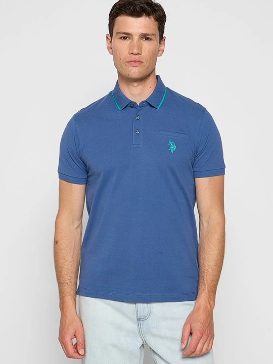 Zdjęcie produktu Koszulka polo U.S. POLO ASSN. niebieski