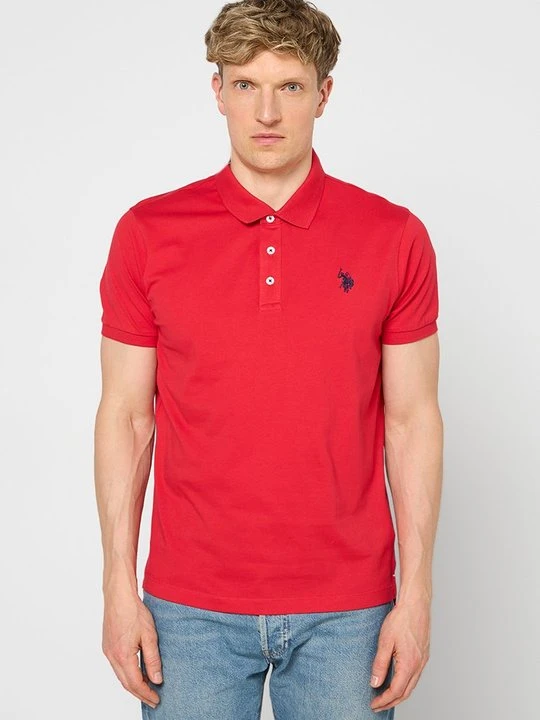 Zdjęcie produktu Koszulka polo U.S. POLO ASSN. czerwony