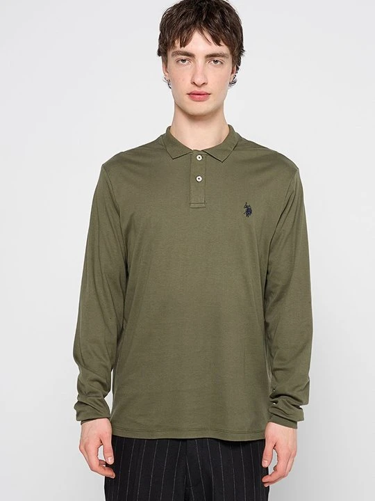 Zdjęcie produktu Koszulka polo U.S. POLO ASSN. oliwkowy