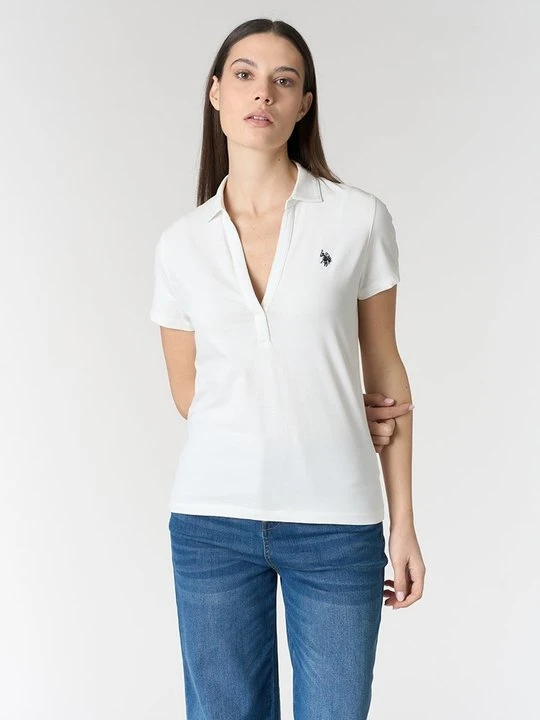 Zdjęcie produktu Koszulka polo U.S. POLO ASSN. mleczny
