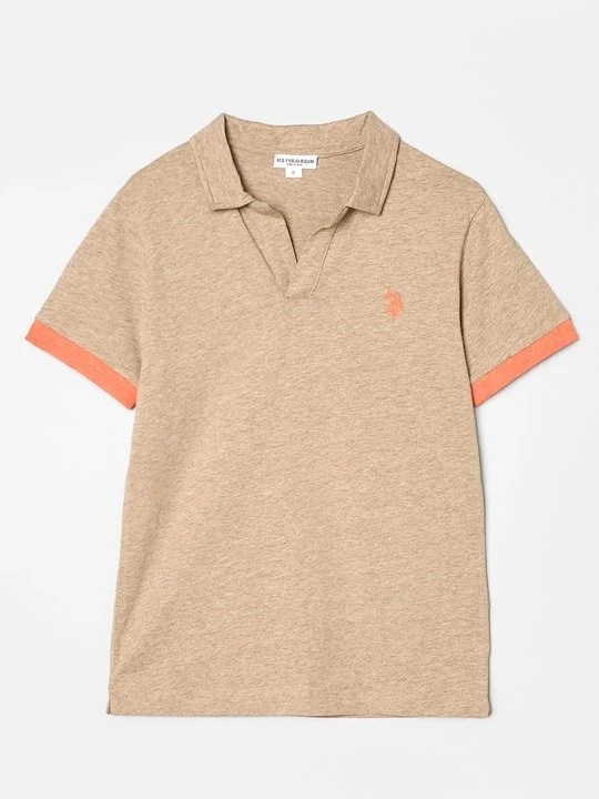 Zdjęcie produktu Koszulka polo U.S. POLO ASSN. jasny brąz