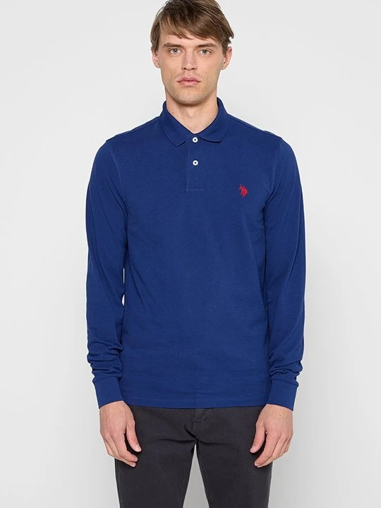 Zdjęcie produktu Koszulka polo U.S. POLO ASSN. szafirowy