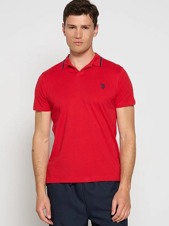 Zdjęcie produktu Koszulka polo U.S. POLO ASSN. czerwony