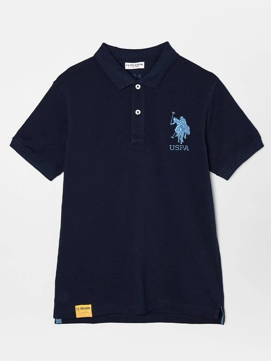 Zdjęcie produktu Koszulka polo U.S. POLO ASSN. jasnożółty melanż